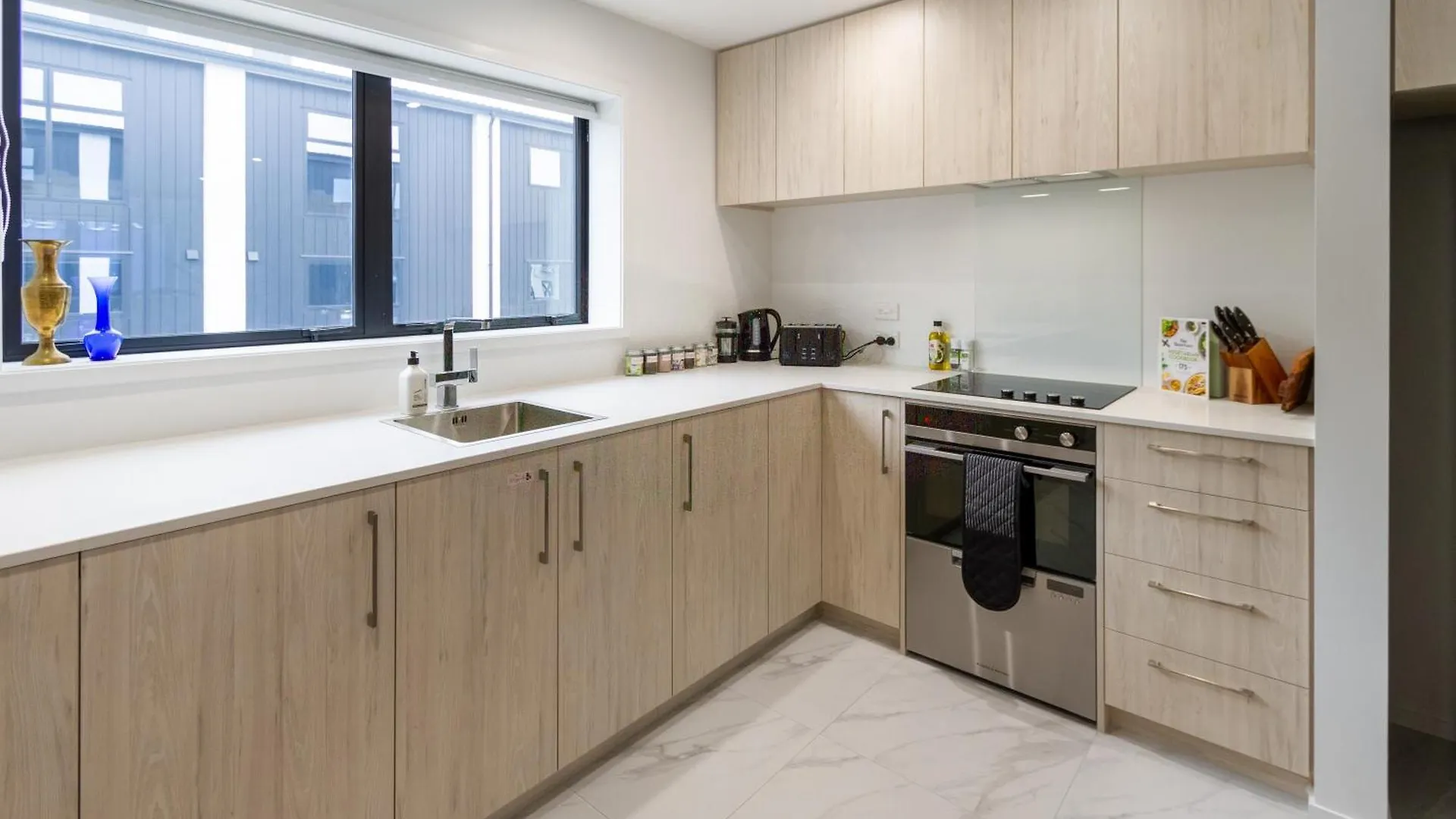 Apartman Greek Island Inspired 2 Bed Room 1 Bath Townhouse Christchurch Új-Zéland