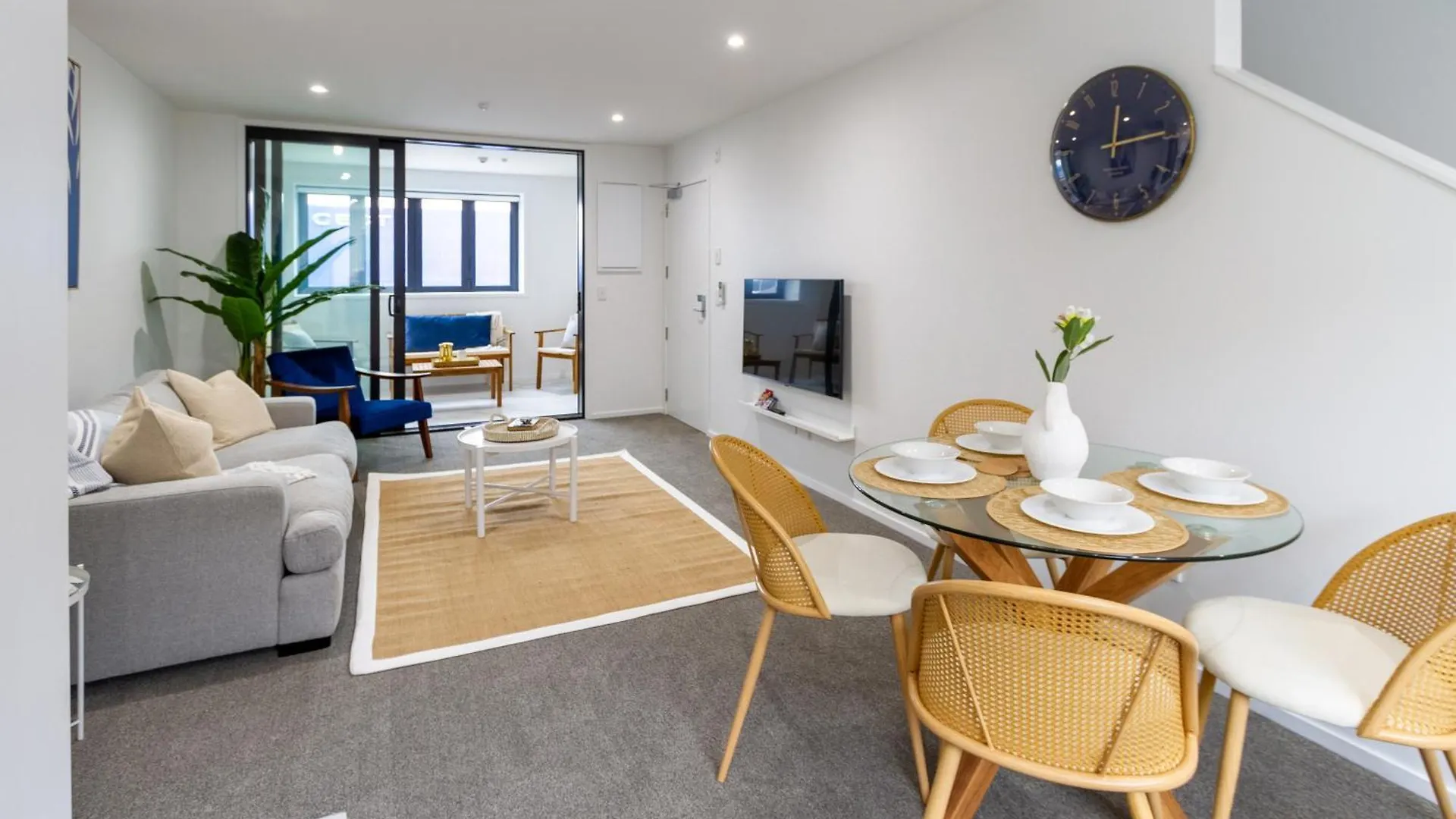 Greek Island Inspired 2 Bed Room 1 Bath Townhouse Christchurch 0*,  Új-Zéland